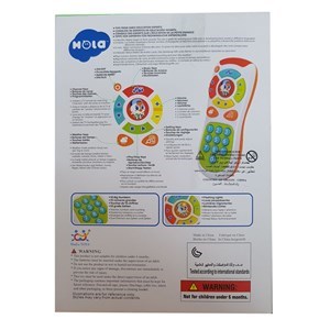 اسباب بازی نوزادی موزیکال ریموت کنترل آموزشی هولی تویز مدل 3113 Hola Toys music toy remote control _اسباب بازی نوزادی