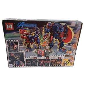 اسباب بازی لگو مارول کاپیتان آمریکا و ثور 343 قطعه مدل MG818D Captain America and Thor lego marvel_اسباب بازی لگو