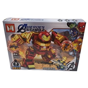 اسباب بازی لگو مارول ربات آیرون من 310 قطعه مدل MG323A Iron Man lego marvel_اسباب بازی لگو