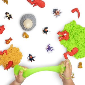 اسباب بازی تخم داینو اسمشرز قرمز Smashers سری Dino Island مدل Mega Dino Egg Over 25 Surprises_عروسک سورپرایزی