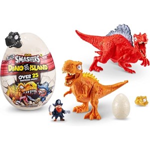 اسباب بازی تخم داینو اسمشرز مشکی Smashers سری Dino Island مدل Mega Dino Egg Over 25 Surprises_عروسک سورپرایزی