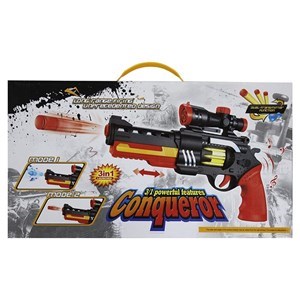 اسباب بازی تفنگ تیر ژله ای و فومی مدل Conqueror _اسباب بازی تفنگ