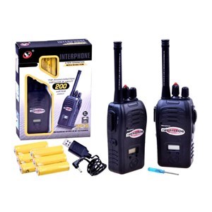 بی سیم اسباب بازی شارژی واکی تاکی Interphone_اسباب بازی تفنگ