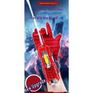 اسباب بازی ست ماسک، دستکش و تار پرتاب کن اسپایدرمن_مرد عنکبوتی_اسباب بازی تفنگ