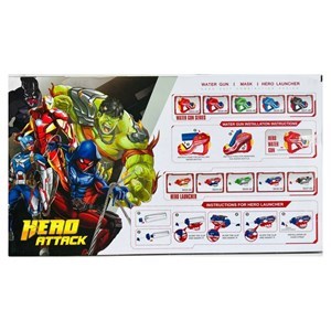 اسباب بازی ست ماسک، دستکش و تار پرتاب کن ونوم _مرد عنکبوتی سیاه _اسباب بازی تفنگ