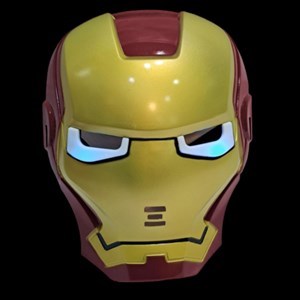 ست اسباب بازی تفنگ، فیگور و ماسک چراغدار و موزیکال مرد آهنی _اسباب بازی تفنگ