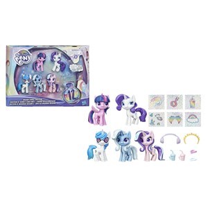 اسباب بازی ست 5 تایی فیگورهای مای لیتل پونی My Little Pony به همراه 12 سورپرایز_ اسباب بازی اکشن فیگور