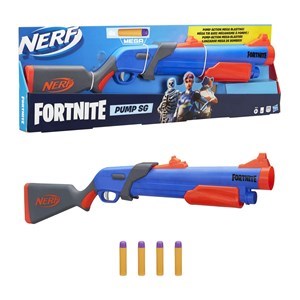 اسباب بازی تفنگ نرف Nerf مدل Hasbro - Nerf - Fortnite Pump SG Launcher - Mega Dart Shooting_اسباب بازی تفنگ