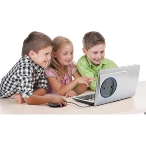 اسباب بازی لپ تاپ هوشمند و موس کودک مدل Vtech - Genio - My First Laptop_اسباب بازی علمی