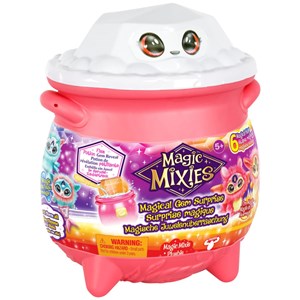 اسباب بازی مجیک میکسیز دیگ جادویی با عروسک پولیشی سورپرایزی با جادوی آتش مدل Magic Mixies - Magical Gem Surprise - Cauldron Fire Magic_اسباب بازی ربات