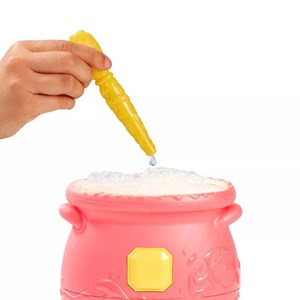 اسباب بازی مجیک میکسیز دیگ جادویی با عروسک پولیشی سورپرایزی با جادوی آتش مدل Magic Mixies - Magical Gem Surprise - Cauldron Fire Magic_اسباب بازی ربات