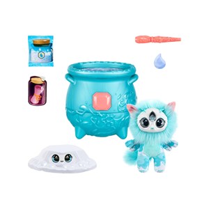 اسباب بازی مجیک میکسیز دیگ جادویی با عروسک پولیشی سورپرایزی با جادوی آب مدل Magic Mixies - Magical Gem Surprise - Cauldron Water Magic_اسباب بازی ربات