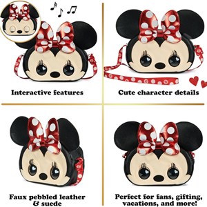 اسباب بازی کیف جادویی پرس پتز مینی ماوس مدل Disney - Minnie Mouse Purse Pets Interactive Pet toy and Shoulder Bag_اسباب بازی عروسک دخترانه