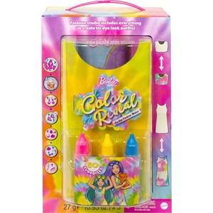 اسباب بازی استودیوی عروسک های جادویی همراه با 50 سورپرایز مدل Mattel - Dolls - Color Reveal Gift Set Tie-Dye Fashion Maker With 2 Dolls _اسباب بازی عروسک دخترانه