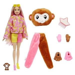 اسباب بازی عروسک دخترانه Cutie Reveal سری جنگل با 10 سورپرایز مدل Mattel - Dolls - Reveal Chelsea Doll and Accessories _اسباب بازی عروسک دخترانه