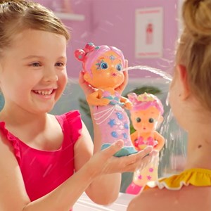 اسباب بازی عروسک دخترانه لیلا پری دریایی دم جادویی 23 سانتی مدل IMC Toys - Bloopies - Magic Tail Mermaids - Layla _اسباب بازی عروسک دخترانه