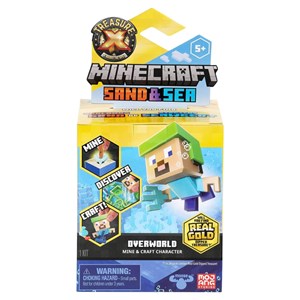 اسباب بازی اکشن فیگور سورپرایزی Minecraft سری Sand and Sea مدل Moose - Treasure X - Minecraft Real Gold Sand and Sea Overworld Mine and Craft Character_اسباب بازی اکشن فیگور