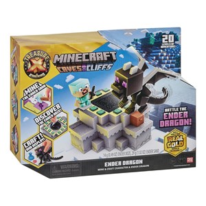 اسباب بازی اکشن فیگورهای Minecraft سری Caves and Cliffs مدل Moose - Treasure X - Minecraft Caves and Cliffs - Battle The Ender Dragon _اسباب بازی اکشن فیگور