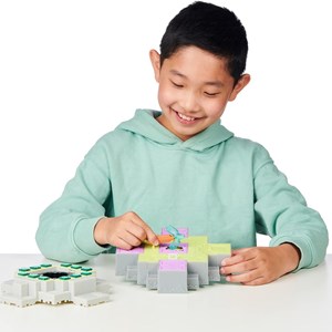 اسباب بازی اکشن فیگورهای Minecraft سری Caves and Cliffs مدل Moose - Treasure X - Minecraft Caves and Cliffs - Battle The Ender Dragon _اسباب بازی اکشن فیگور