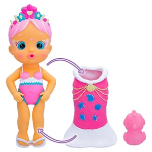 اسباب بازی عروسک دخترانه میمی پری دریایی دم جادویی 23 سانتی مدل IMC Toys - Bloopies - Magic Tail Mermaids - Mimi _اسباب بازی عروسک دخترانه