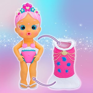 اسباب بازی عروسک دخترانه میمی پری دریایی دم جادویی 23 سانتی مدل IMC Toys - Bloopies - Magic Tail Mermaids - Mimi _اسباب بازی عروسک دخترانه