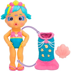 اسباب بازی عروسک دخترانه لاولی پری دریایی دم جادویی 23 سانتی مدل IMC Toys - Bloopies - Magic Tail Mermaids - Lovely _اسباب بازی عروسک دخترانه