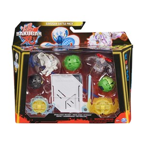 اسباب بازی فکری مبارزه باکوگان Bakugan سری Special با لانچر سفید پک 5 تایی