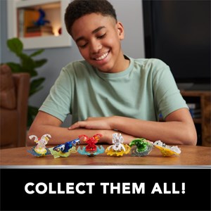 اسباب بازی فکری مبارزه باکوگان Bakugan سری Special با لانچر سفید پک 5 تایی