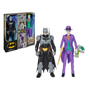 اسباب بازی اکشن فیگور های 30 سانتی بتمن و جوکر به همراه اکسسوری مدل Spin Master - DC Comics - Batman Adventures - Batman vs the Joker Action Figure Set _اسباب بازی اکشن فیگور