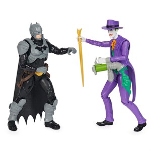 اسباب بازی اکشن فیگور های 30 سانتی بتمن و جوکر به همراه اکسسوری مدل Spin Master - DC Comics - Batman Adventures - Batman vs the Joker Action Figure Set _اسباب بازی اکشن فیگور