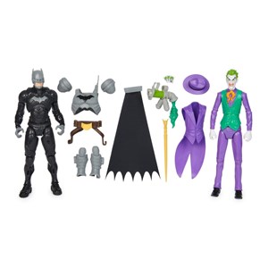 اسباب بازی اکشن فیگور های 30 سانتی بتمن و جوکر به همراه اکسسوری مدل Spin Master - DC Comics - Batman Adventures - Batman vs the Joker Action Figure Set _اسباب بازی اکشن فیگور