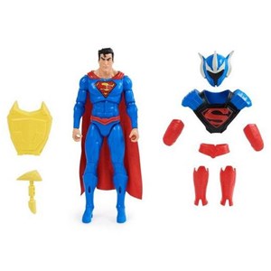اسباب بازی اکشن فیگور 30 سانتی سوپرمن به همراه اکسسوری مدل Spin Master - DC Comics - Adventures - Superman Man of Steel -Action Figures with 9 Armor Accessories _اسباب بازی اکشن فیگور