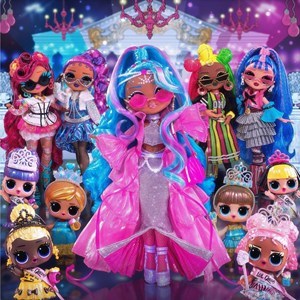 عروسک دخترانه ال او ال سورپرایز LOL Surprise سری OMG Queens مدل Splash Beauty_اسباب بازی عروسک دخترانه