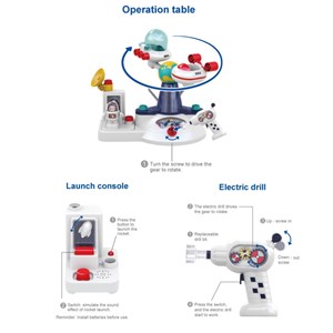 اسباب بازی لگو کریتور پایگاه فضایی هولی تویز HOLA TOYS_اسباب بازی لگو