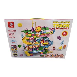 اسباب بازی لگو دوپلو سرسره ماشین 188 قطعه مدل LXA924 _اسباب بازی لگو