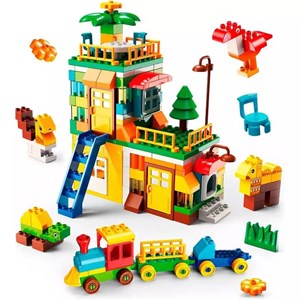 اسباب بازی لگو دوپلو آسیاب بادی 272 قطعه مدل LXA920_اسباب بازی لگو