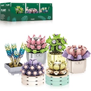 اسباب بازی لگو کریتور پک 6 تایی گل های ساکولنت 478 قطعه _اسباب بازی لگو