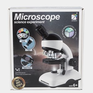 اسباب بازی میکروسکوپ نیمه حرفه ای کودکان microscope science experiment_اسباب بازی علمی