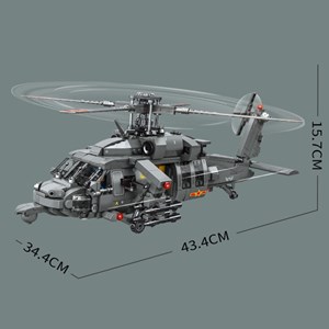 اسباب بازی لگو تکنیک هلیکوپتر پلیس زد بی 1028 قطعه مدل Armed Helicopter 8038 _اسباب بازی لگو