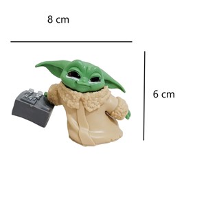 اسباب بازی اکشن فیگور مدل بیبی یودا بسته 6 عددی _اسباب بازی اکشن فیگور