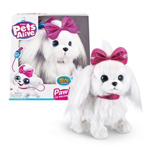 عروسک رباتیک لیل پاپای هاپو مدل Zuru - Pets Alive - Lil Paw Paw The Walking Puppy_عروسک رباتیک