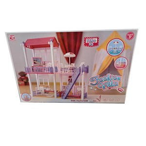 اسباب بازی خانه ویلایی باربی 2 طبقه شامل 112 قطعه به همراه لوازم و اکسسوری _اسباب بازی لوازم خانگی