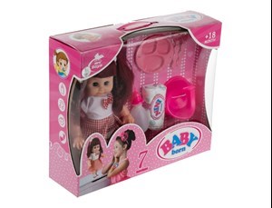 عروسک دخترانه جدید بیبی بورن هفت کاره BABY BORN_ اسباب بازی عروسک دخترانه