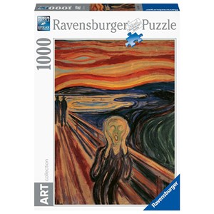 پازل 1000 قطعه راونزبرگر Ravensburger طرح جیغ _اسباب بازی لگو