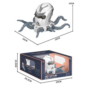 اسباب بازی ربات کنترلی مدل اختاپوس دودزا طرح هشت پا _اسباب بازی ربات