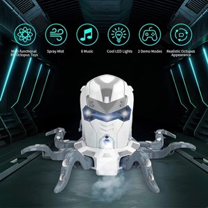 اسباب بازی ربات کنترلی مدل اختاپوس دودزا طرح هشت پا _اسباب بازی ربات