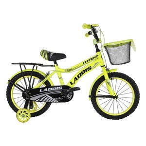 دوچرخه شهری لاودیس سایز 16 زرد مدل ZR16133 laodis_اسباب بازی دوچرخه