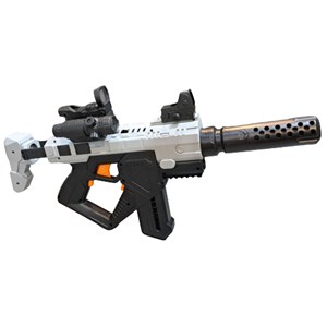 اسباب بازی تفنگ شارژی تیر فومی مدل 21104_اسباب بازی تفنگ