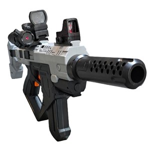 اسباب بازی تفنگ شارژی تیر فومی مدل 21104_اسباب بازی تفنگ