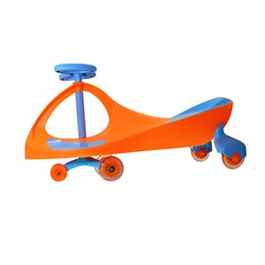 سه چرخه لوپ کار چرخ ژله ای چراغدار نارنجی آبی LOOPCAR_اسباب بازی دوچرخه